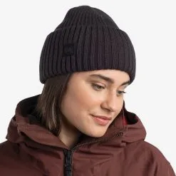 Buff, Knitted Hat Rutger Bonnet Unisexe Graphite Gris -ColourWear Soldes buff knitted hat rutger ha mutsen unisex graphite grijs 22buffx177v1 BI 15