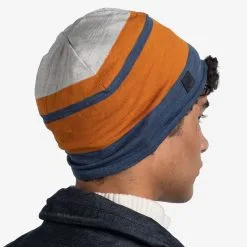 Buff, Merino Move Beanie Bonnet Unisexe Steel Bleu 9 Buff, Merino Move Beanie Bonnet Unisexe Steel Bleu -ColourWear Soldes buff merino move beanie ha mutsen unisex steel blauw 22buffx168v1 BI 11