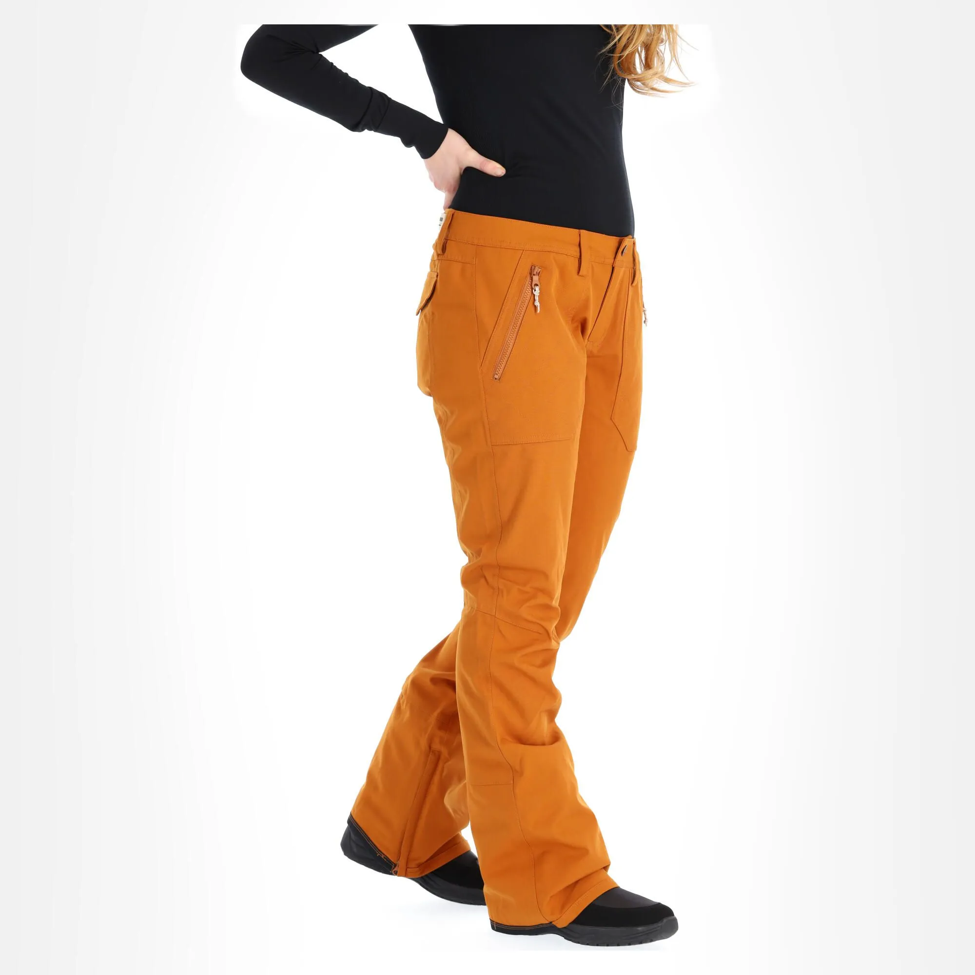 Burton, Vida Pantalon De Ski Slim Fit Femmes True Penny Brun 6 Burton, Vida Pantalon De Ski Slim Fit Femmes True Penny Brun – Image 4