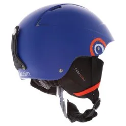 Cairn, Flow Casque De Ski Enfants King Heros Bleu -ColourWear Soldes cairn flow ob helmen kinderen king heros blauw 22cairn118v1 BI 04