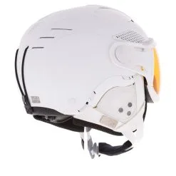 Cairn, Helios Photochromic Casque De Ski Avec Visière Unisexe Mat Blanc -ColourWear Soldes cairn helios photochromic oa vizierhelmen unisex mat wit 22cairn127v2 BI 04