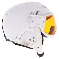 Cairn, Helios Photochromic Casque De Ski Avec Visière Unisexe Mat Blanc -ColourWear Soldes cairn helios photochromic oa vizierhelmen unisex mat wit 22cairn127v2 BI 05