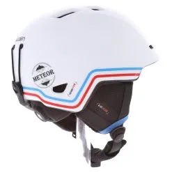 Cairn, Meteor Casque De Ski Unisexe Racing Blanc -ColourWear Soldes cairn meteor ob helmen unisex shiny racing rood zwart 22cairn120v1 BI 04