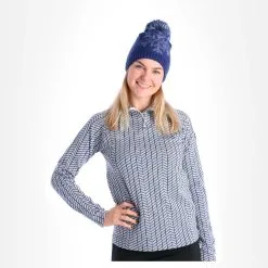 Cairn, Noella Bonnet Unisexe Bleu 8 Cairn, Noella Bonnet Unisexe Bleu -ColourWear Soldes cairn noella muts blauw 04.2458