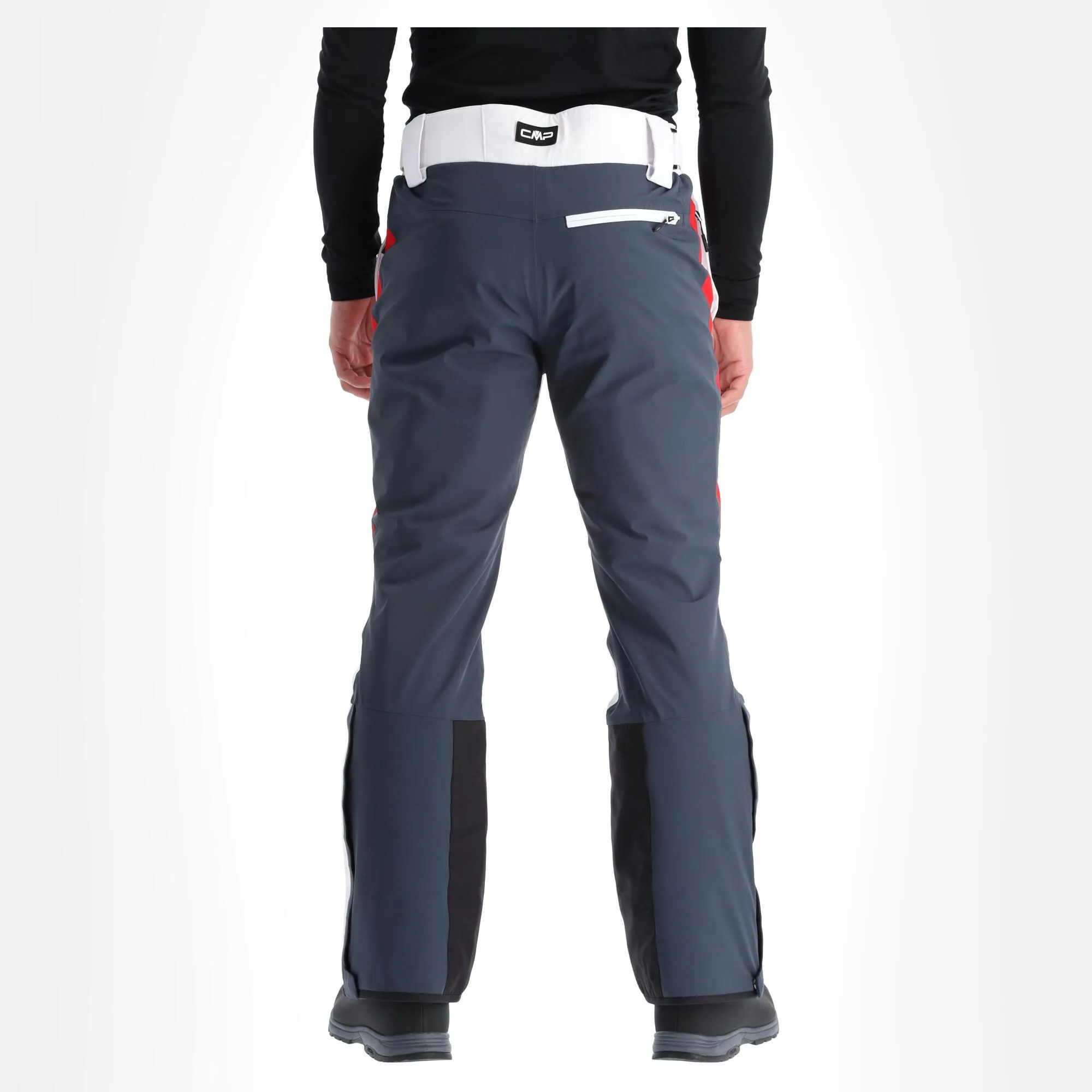 CMP, 30W0487 Pantalon De Ski Hommes Titanio Blanc, Gris 4 CMP, 30W0487 Pantalon De Ski Hommes Titanio Blanc, Gris – Image 2