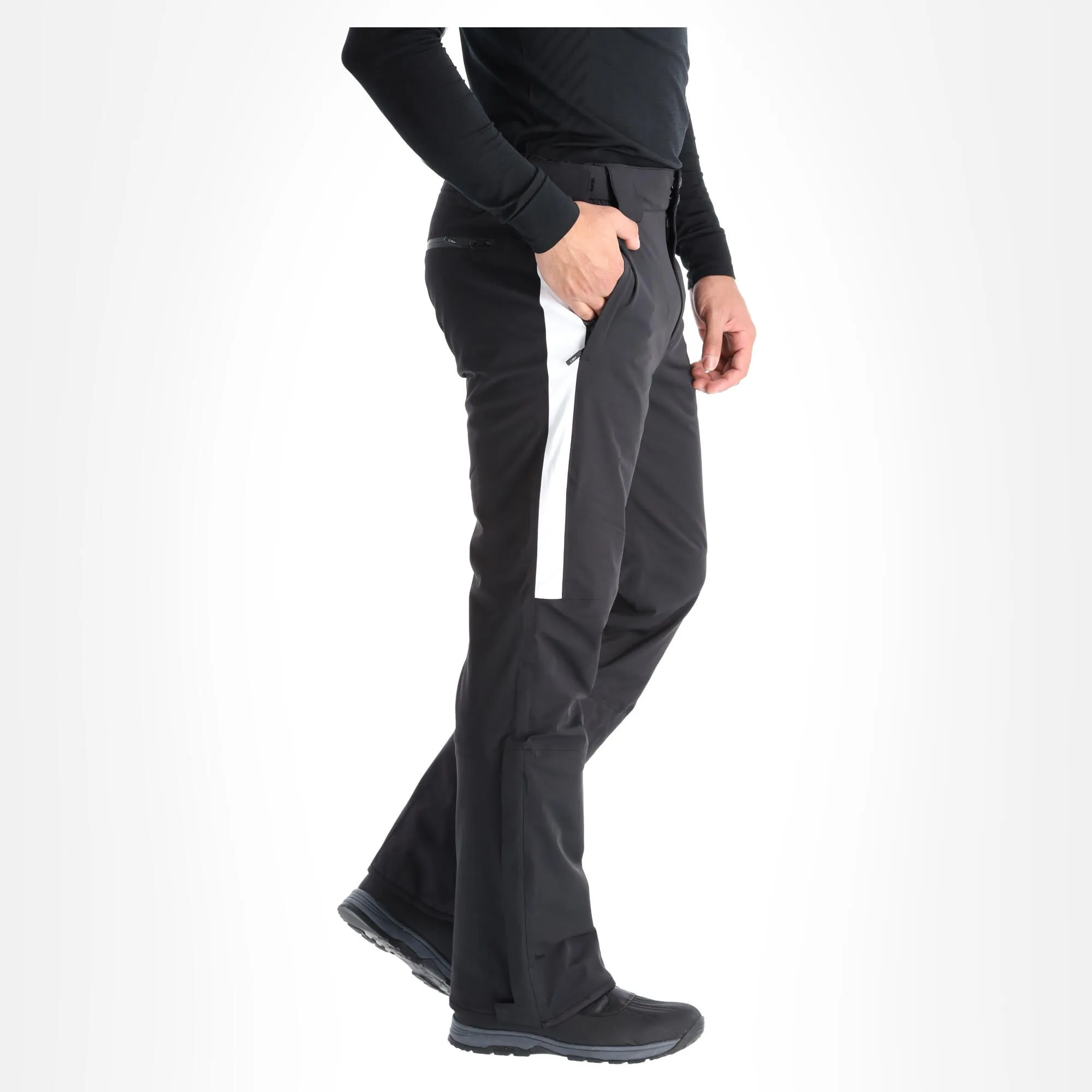 CMP, 30W0487 Pantalon De Ski Hommes Noir 5 CMP, 30W0487 Pantalon De Ski Hommes Noir – Image 3