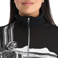 CMP, 31J1126 Pull De Ski Femmes Blanc, Noir -ColourWear Soldes cmp 31j1126 ga ski pully dames wit zwart 22cmpxx105v2 BI 05