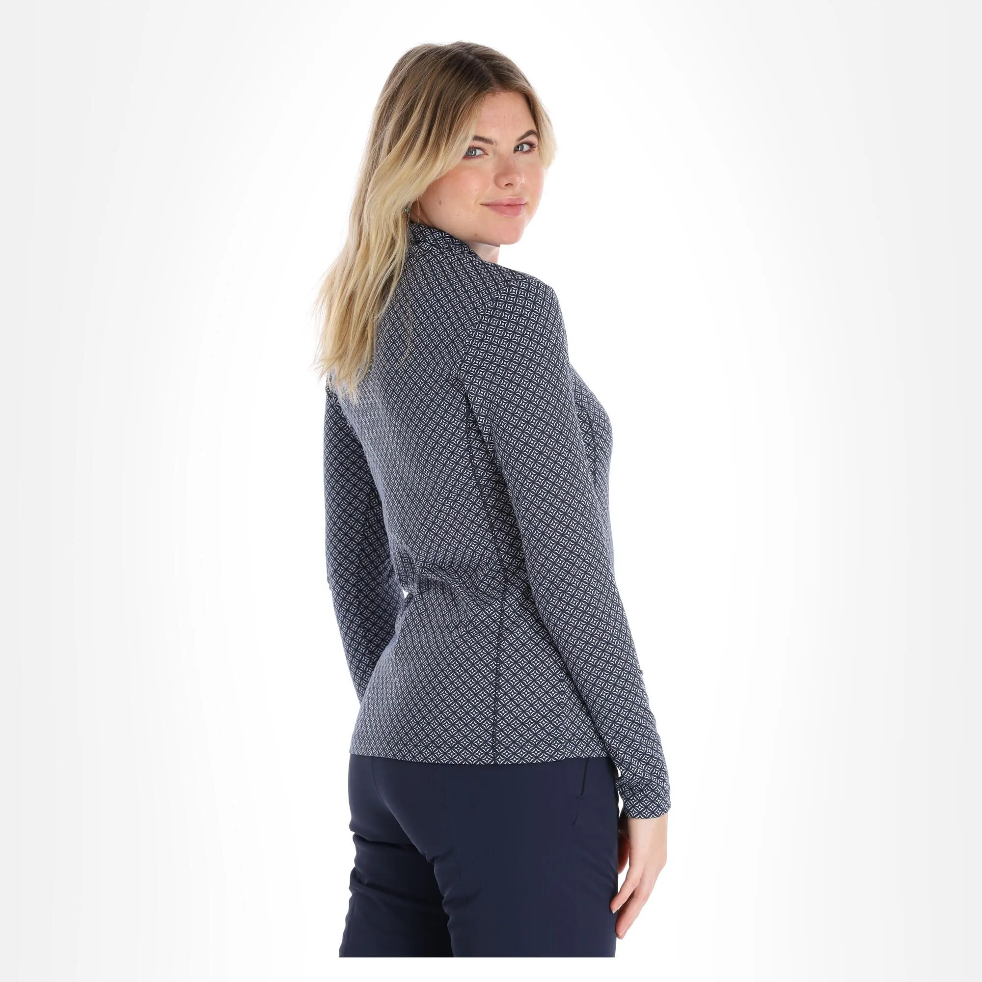 CMP, 31L1026 Pull De Ski Femmes Bleu 4 CMP, 31L1026 Pull De Ski Femmes Bleu – Image 2