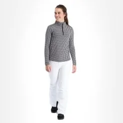 CMP, 31L1026 Pull De Ski Femmes Blanc, Noir