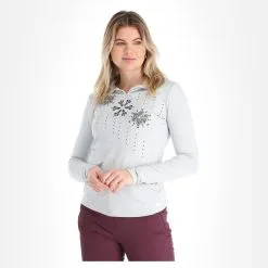 CMP, 31L1056 Gilet Femmes Ice Melange Blanc