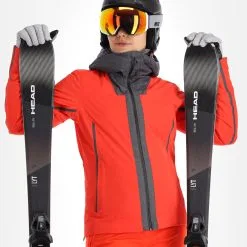 CMP, 31W0036 Veste De Ski Femmes Grenadine Rouge -ColourWear Soldes cmp 31w0036 aa jas gevoerd dames grenadine rood 22cmpxx116v3 BI 05