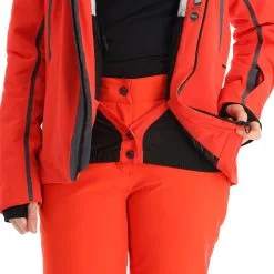 CMP, 31W0036 Veste De Ski Femmes Grenadine Rouge -ColourWear Soldes cmp 31w0036 aa jas gevoerd dames grenadine rood 22cmpxx116v3 BI 11