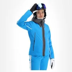 CMP, 31W0036 Veste De Ski Femmes Turquioise Bleu -ColourWear Soldes cmp 31w0036 aa jas gevoerd dames turquioise blauw 22cmpxx116v2 BI 04