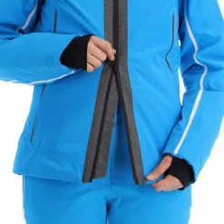 CMP, 31W0036 Veste De Ski Femmes Turquioise Bleu -ColourWear Soldes cmp 31w0036 aa jas gevoerd dames turquioise blauw 22cmpxx116v2 BI 09