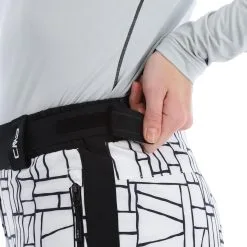 CMP, 31W0046 Pantalon De Ski Femmes Blanc, Noir -ColourWear Soldes cmp 31w0046 ba skibroek gevoerd dames wit zwart 22cmpxx117v1 BI 06