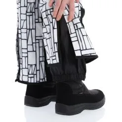 CMP, 31W0046 Pantalon De Ski Femmes Blanc, Noir -ColourWear Soldes cmp 31w0046 ba skibroek gevoerd dames wit zwart 22cmpxx117v1 BI 07