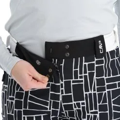 CMP, 31W0046 Pantalon De Ski Femmes Blanc, Noir 13 CMP, 31W0046 Pantalon De Ski Femmes Blanc, Noir -ColourWear Soldes cmp 31w0046 ba skibroek gevoerd dames wit zwart 22cmpxx117v2 BI 05