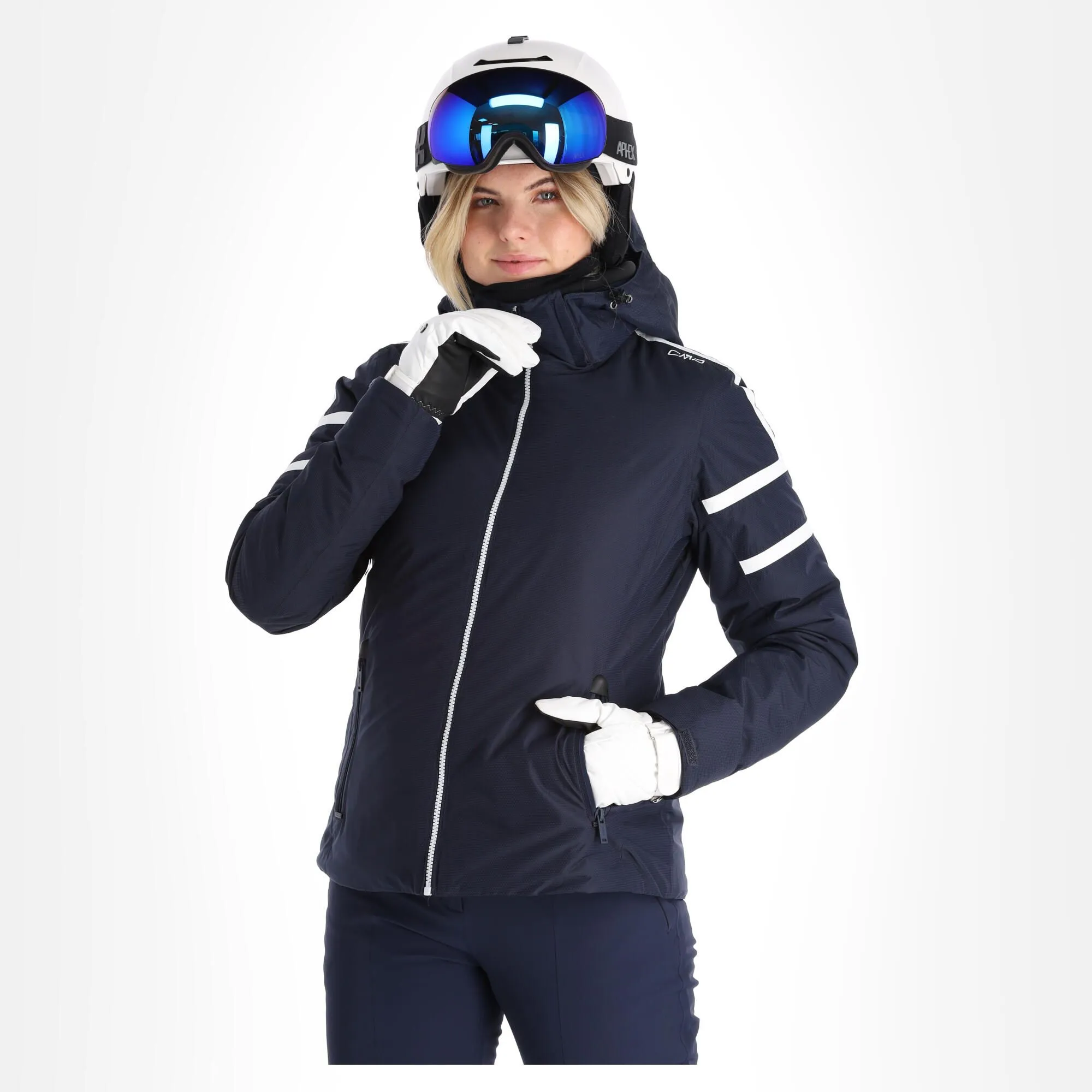 CMP, 31W0056 Veste De Ski Femmes Bleu 3 CMP, 31W0056 Veste De Ski Femmes Bleu