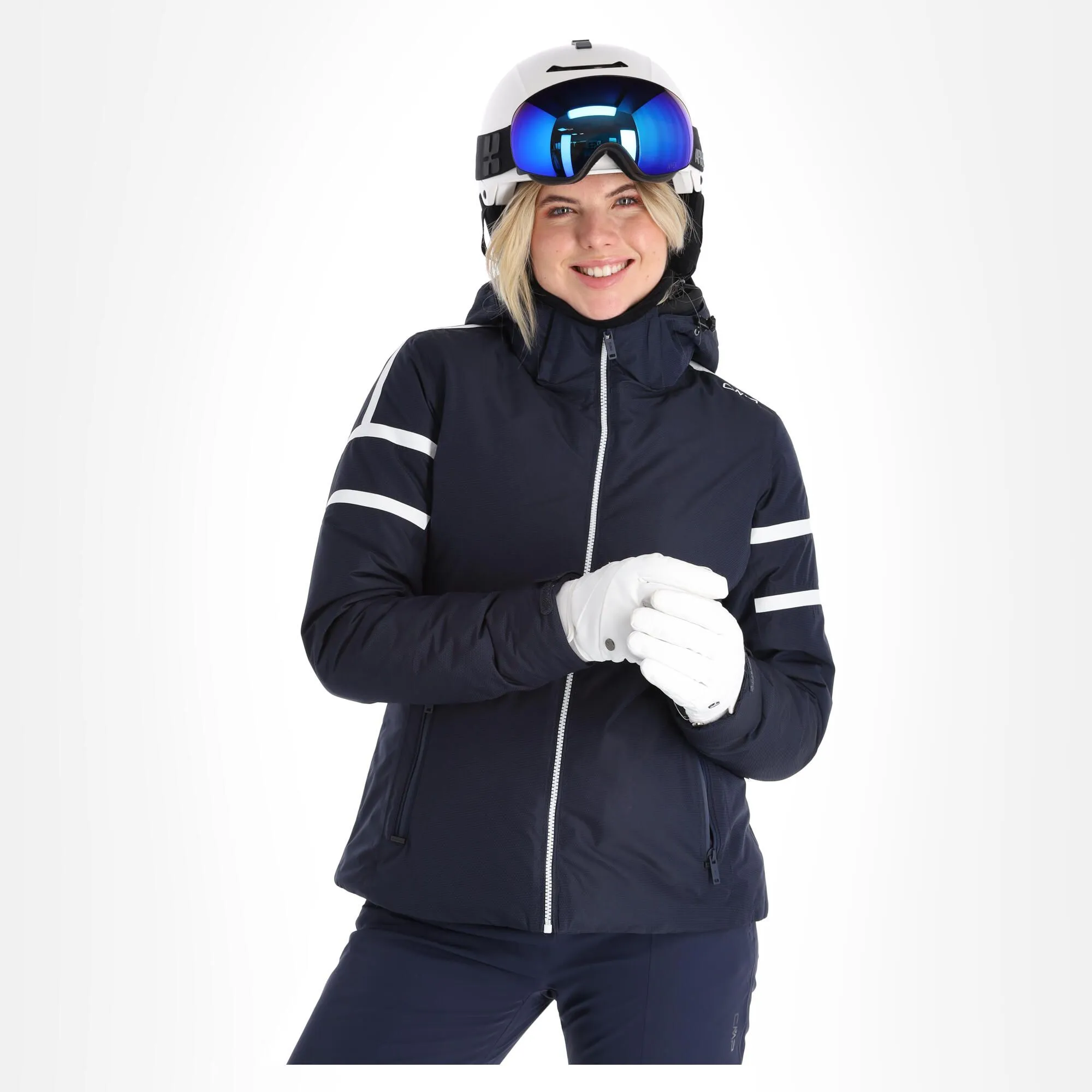 CMP, 31W0056 Veste De Ski Femmes Bleu 5 CMP, 31W0056 Veste De Ski Femmes Bleu – Image 3