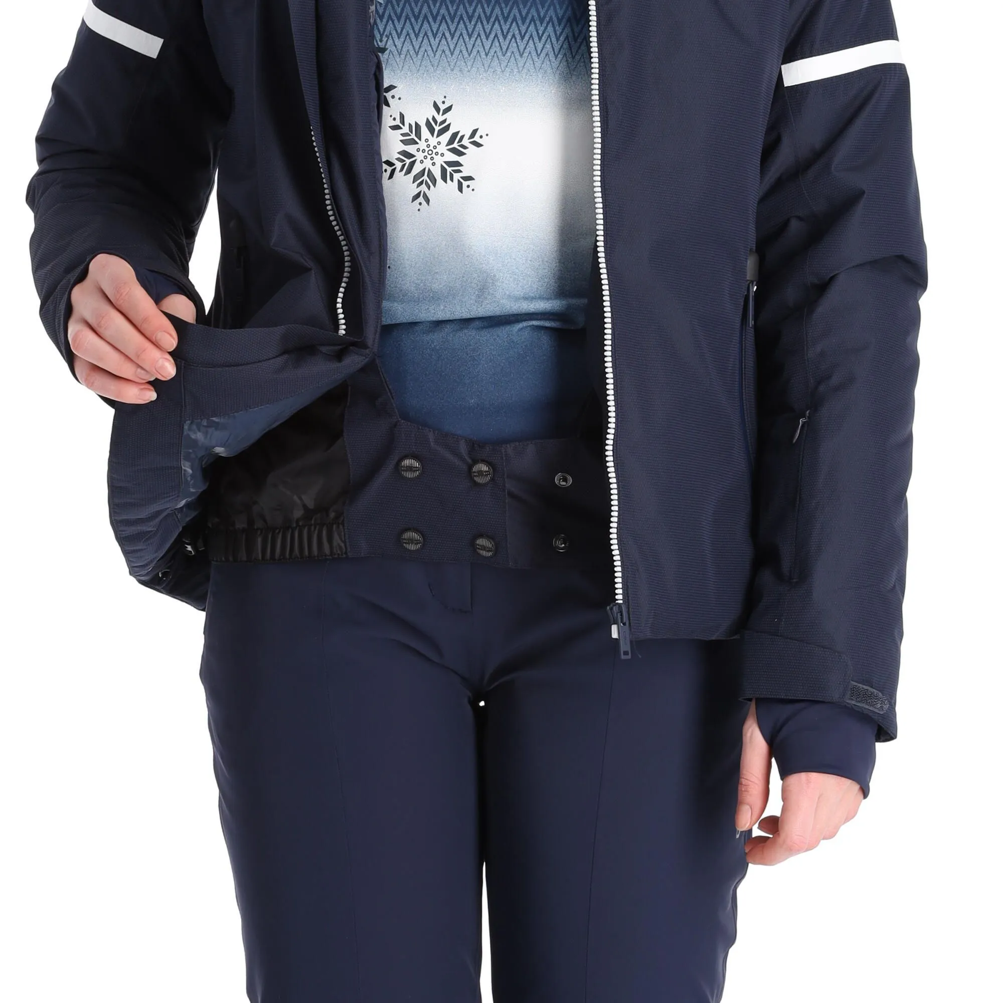 CMP, 31W0056 Veste De Ski Femmes Bleu 10 CMP, 31W0056 Veste De Ski Femmes Bleu – Image 8