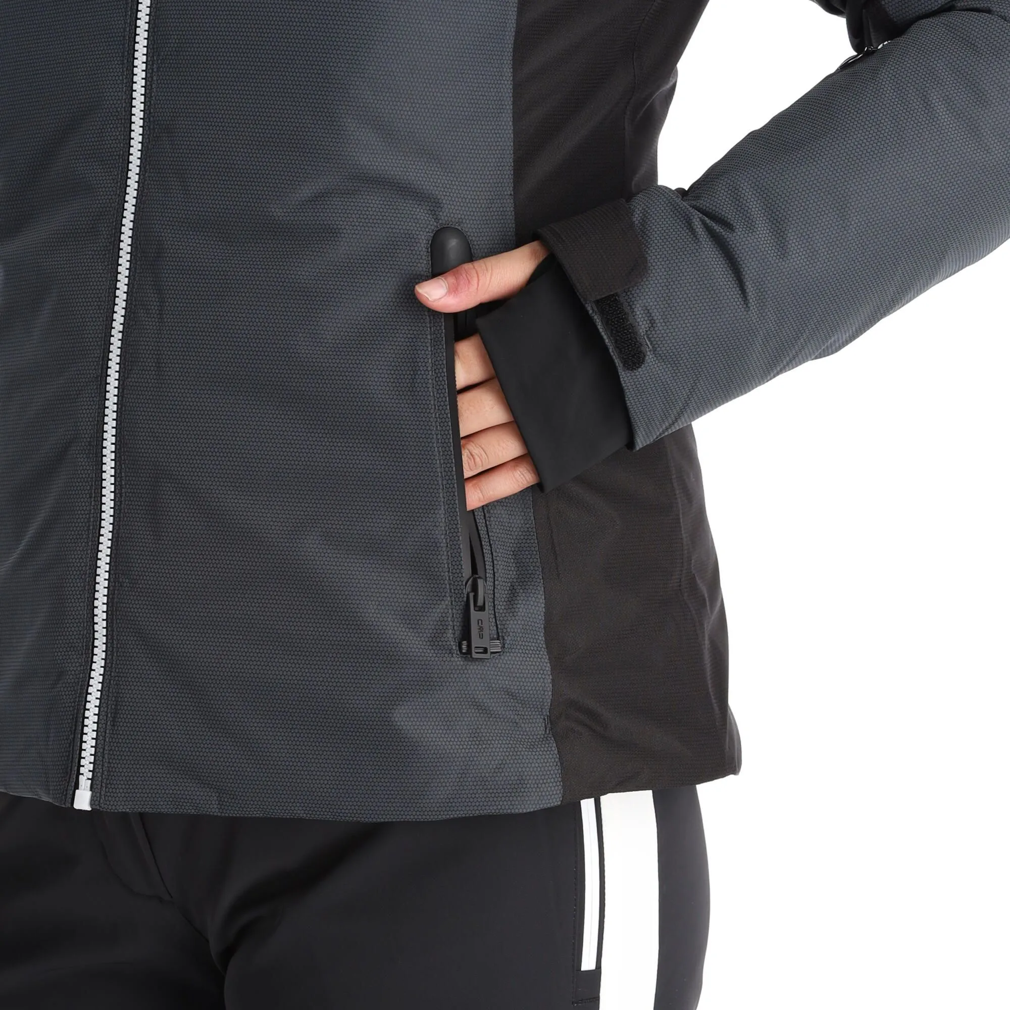 CMP, 31W0056 Veste De Ski Femmes Titanio Gris 12 CMP, 31W0056 Veste De Ski Femmes Titanio Gris – Image 10