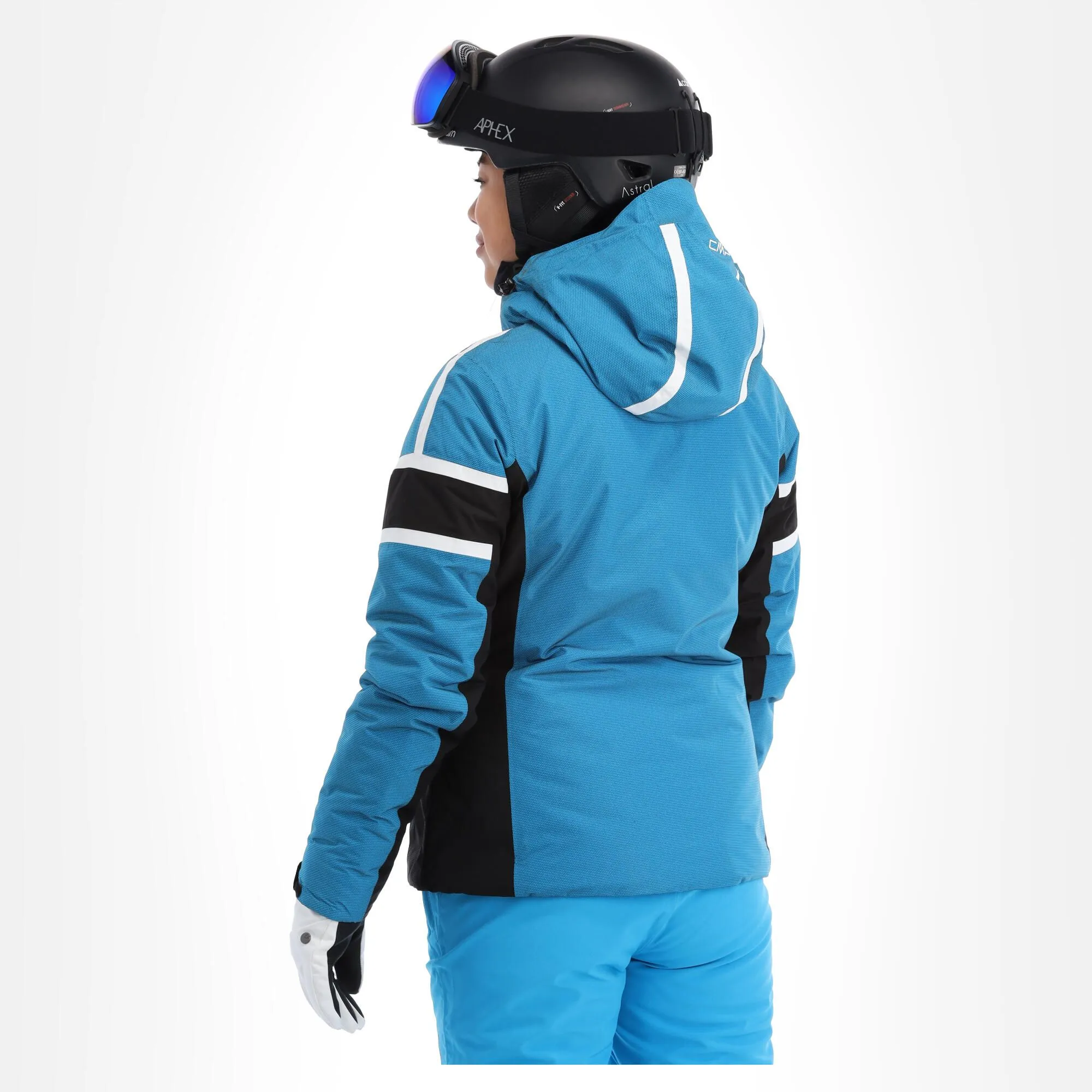 CMP, 31W0056 Veste De Ski Femmes Turquioise Bleu 4 CMP, 31W0056 Veste De Ski Femmes Turquioise Bleu – Image 2