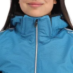 CMP, 31W0056 Veste De Ski Femmes Turquioise Bleu 17 CMP, 31W0056 Veste De Ski Femmes Turquioise Bleu -ColourWear Soldes cmp 31w0056 aa jas gevoerd dames turquioise blauw 22cmpxx118v5 BI 07
