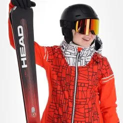 CMP, 31W0076 Veste De Ski Femmes Grenadine Rouge -ColourWear Soldes cmp 31w0076 aa jas gevoerd dames grenadine rood 22cmpxx119v1 BI 05