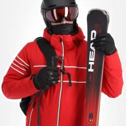 CMP, 31W0117 Veste De Ski Hommes Ferrari Rouge -ColourWear Soldes cmp 31w0117 aa jas gevoerd heren ferrari rood 22cmpxx121v1 BI 05