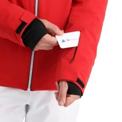 CMP, 31W0117 Veste De Ski Hommes Ferrari Rouge -ColourWear Soldes cmp 31w0117 aa jas gevoerd heren ferrari rood 22cmpxx121v1 BI 07