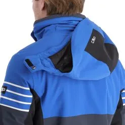 CMP, 31W0117 Veste De Ski Hommes Titanio Gris -ColourWear Soldes cmp 31w0117 aa jas gevoerd heren titanio grijs 22cmpxx121v4 BI 10