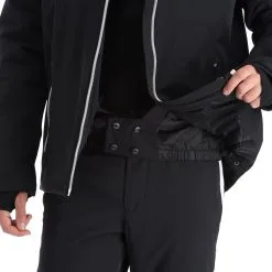 CMP, 31W0117 Veste De Ski Hommes Noir -ColourWear Soldes cmp 31w0117 aa jas gevoerd heren zwart 22cmpxx121v2 BI 07