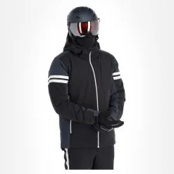 CMP, 31W0127 Veste De Ski Hommes Noir -ColourWear Soldes cmp 31w0127 aa jas gevoerd heren zwart 22cmpxx122v3 BI 04