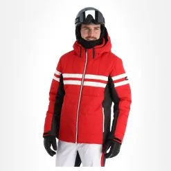 CMP, 31W0137 Veste De Ski Hommes Ferrari Rouge -ColourWear Soldes cmp 31w0137 aa jas gevoerd heren ferrari rood 22cmpxx123v2 BI 04