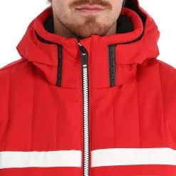 CMP, 31W0137 Veste De Ski Hommes Ferrari Rouge -ColourWear Soldes cmp 31w0137 aa jas gevoerd heren ferrari rood 22cmpxx123v2 BI 07