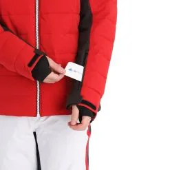 CMP, 31W0137 Veste De Ski Hommes Ferrari Rouge -ColourWear Soldes cmp 31w0137 aa jas gevoerd heren ferrari rood 22cmpxx123v2 BI 08