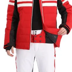 CMP, 31W0137 Veste De Ski Hommes Ferrari Rouge -ColourWear Soldes cmp 31w0137 aa jas gevoerd heren ferrari rood 22cmpxx123v2 BI 09