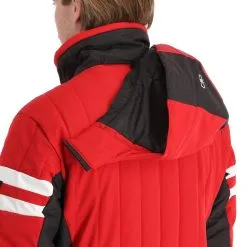 CMP, 31W0137 Veste De Ski Hommes Ferrari Rouge -ColourWear Soldes cmp 31w0137 aa jas gevoerd heren ferrari rood 22cmpxx123v2 BI 10