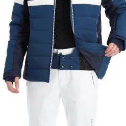 CMP, 31W0137 Veste De Ski Hommes Marine Bleu -ColourWear Soldes cmp 31w0137 aa jas gevoerd heren marine blauw 22cmpxx123v4 BI 09