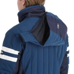 CMP, 31W0137 Veste De Ski Hommes Marine Bleu -ColourWear Soldes cmp 31w0137 aa jas gevoerd heren marine blauw 22cmpxx123v4 BI 10