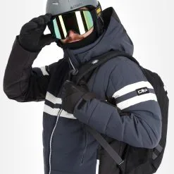 CMP, 31W0137 Veste De Ski Hommes Titanio Gris -ColourWear Soldes cmp 31w0137 aa jas gevoerd heren titanio grijs 22cmpxx123v3 BI 05