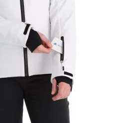 CMP, 31W0196F Veste De Ski Femmes Blanc -ColourWear Soldes cmp 31w0196f aa jas gevoerd dames wit 22cmpxx124v3 BI 08