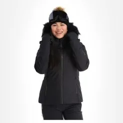 CMP, 31W0196F Veste De Ski Femmes Noir -ColourWear Soldes cmp 31w0196f aa jas gevoerd dames zwart 22cmpxx124v4 BI 04