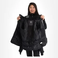 CMP, 31W0196F Veste De Ski Femmes Noir -ColourWear Soldes cmp 31w0196f aa jas gevoerd dames zwart 22cmpxx124v4 BI 06