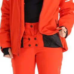 CMP, 31W0216 Veste De Ski Femmes Grenadine Rouge -ColourWear Soldes cmp 31w0216 aa jas gevoerd dames grenadine rood 22cmpxx125v4 BI 08