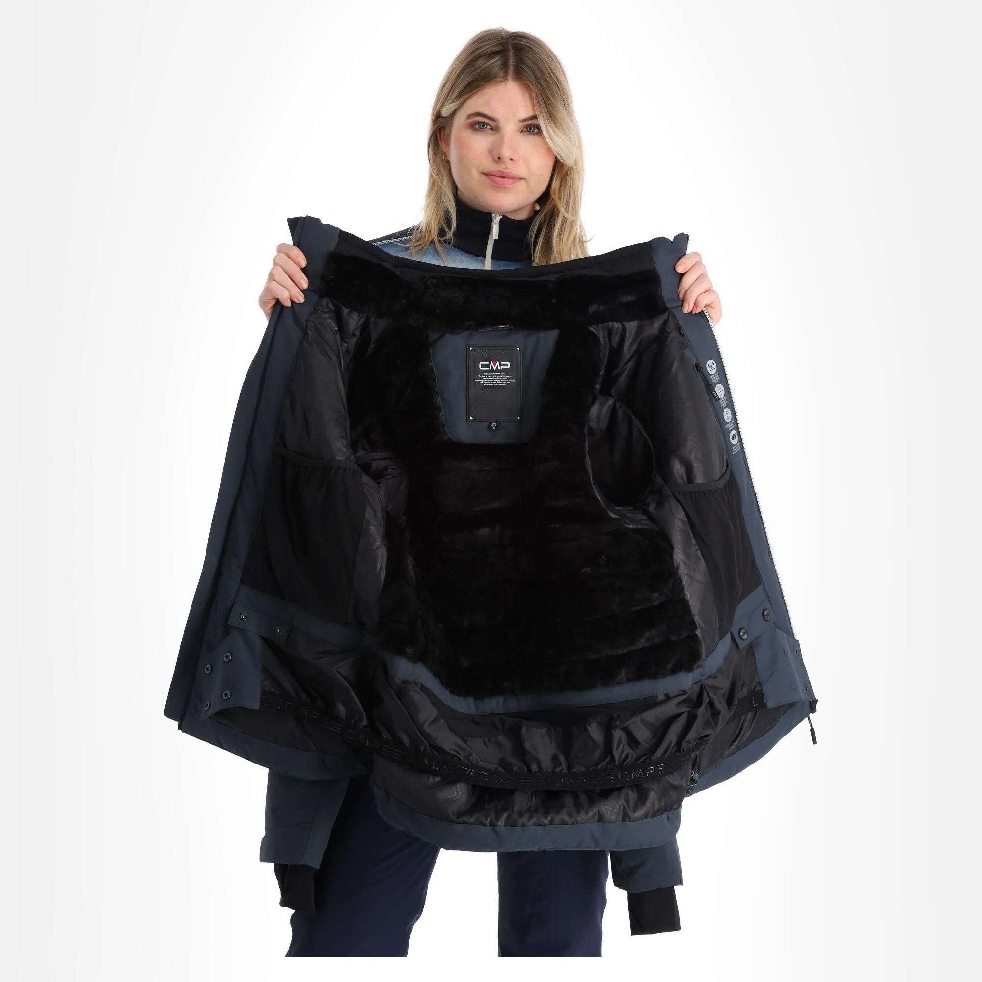 CMP, 31W0216 Veste De Ski Femmes Titanio Gris 7 CMP, 31W0216 Veste De Ski Femmes Titanio Gris – Image 5