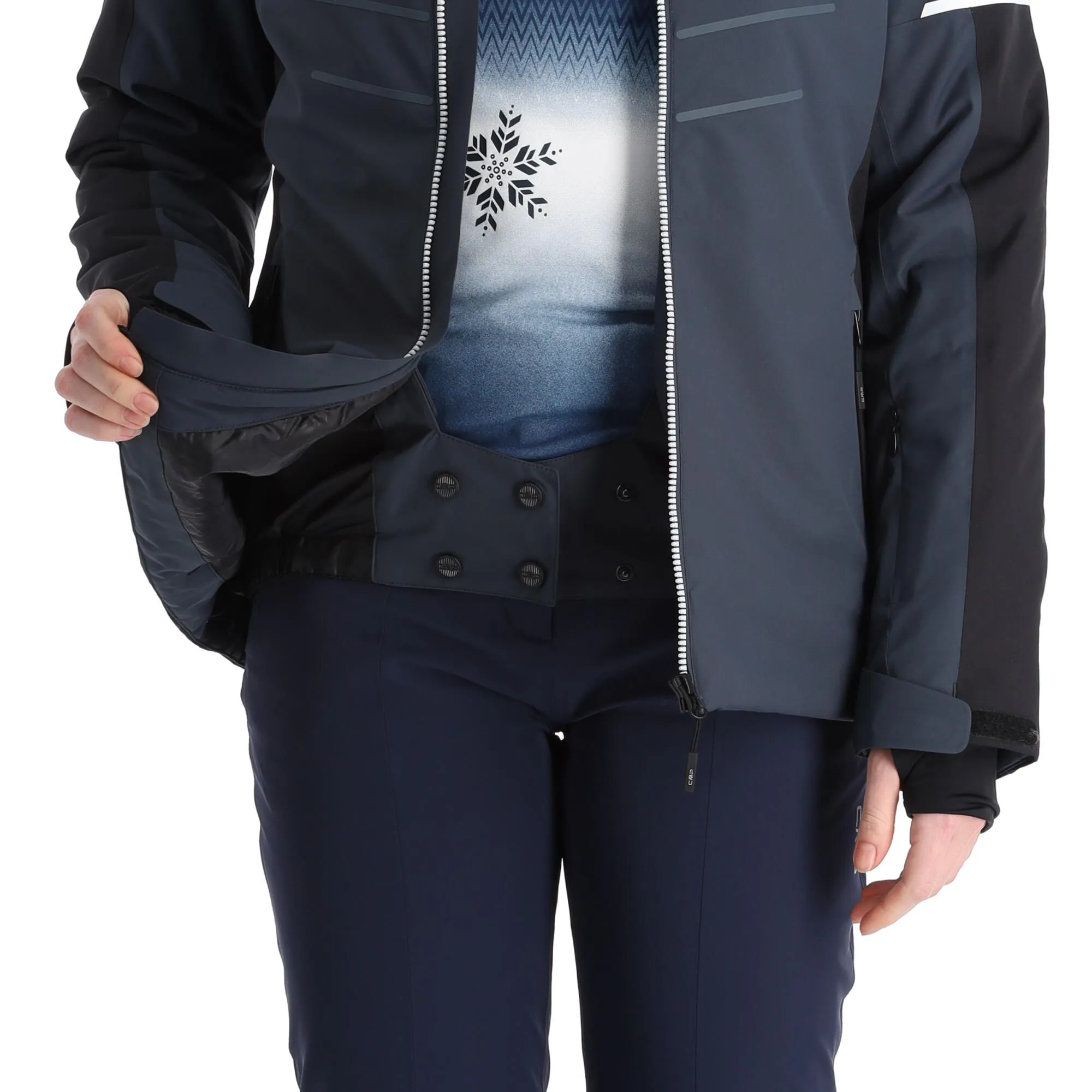 CMP, 31W0216 Veste De Ski Femmes Titanio Gris 10 CMP, 31W0216 Veste De Ski Femmes Titanio Gris – Image 8