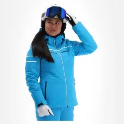 CMP, 31W0216 Veste De Ski Femmes Turquioise Bleu -ColourWear Soldes cmp 31w0216 aa jas gevoerd dames turquioise blauw 22cmpxx125v3 BI 04