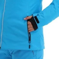 CMP, 31W0216 Veste De Ski Femmes Turquioise Bleu -ColourWear Soldes cmp 31w0216 aa jas gevoerd dames turquioise blauw 22cmpxx125v3 BI 11