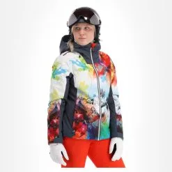 CMP, 31W0236 Veste De Ski Femmes Multicolore -ColourWear Soldes cmp 31w0236 aa jas gevoerd dames multicolor 22cmpxx126v1 BI 04